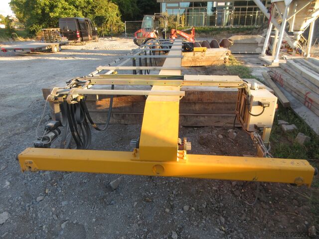 Kranbana Kran Hallkran Spårvidd 9485 mm KONE Hallenkran Brückenkran Kran 3,2t NL 3200Kg Portalkran Kran 9600mm Hub 6m