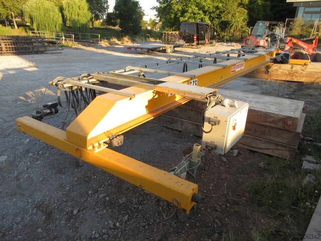 Kranbana Kran Hallkran Spårvidd 9485 mm KONE Hallenkran Brückenkran Kran 3,2t NL 3200Kg Portalkran Kran 9600mm Hub 6m
