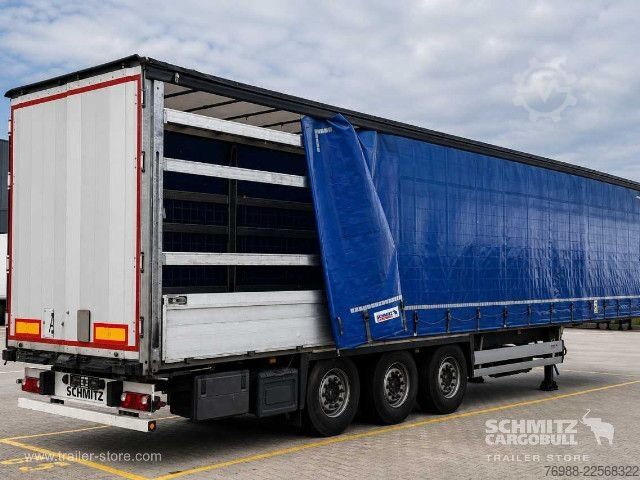 Open oplegger met zeil Schmitz Cargobull Curtainsider Bordwandsider