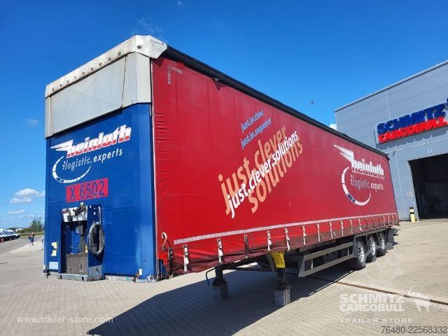 Open oplegger met zeil Schmitz Cargobull Schiebeplane Mega