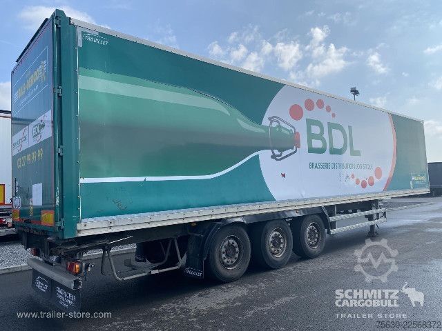 Gesloten oplegger Trouillet Semitrailer Dryfreight Standard