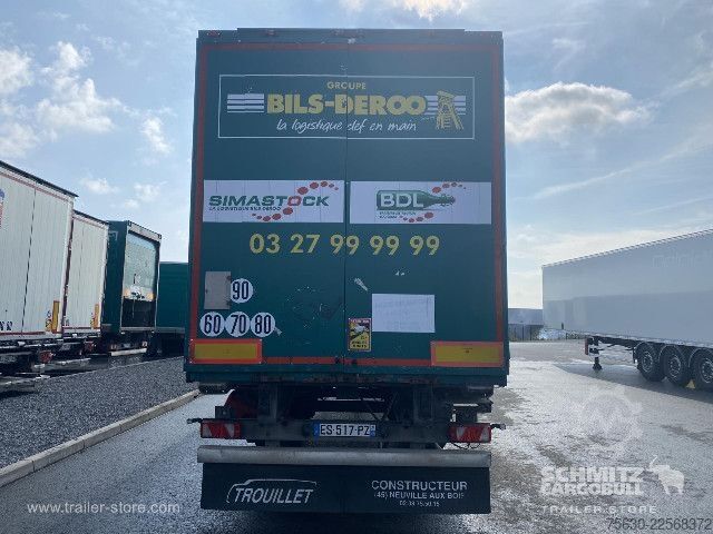 Gesloten oplegger Trouillet Semitrailer Dryfreight Standard