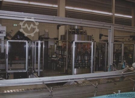 Máquina de produção de bebidas Bottling Krones 18.000 bph Bottling Line Complete Bottling