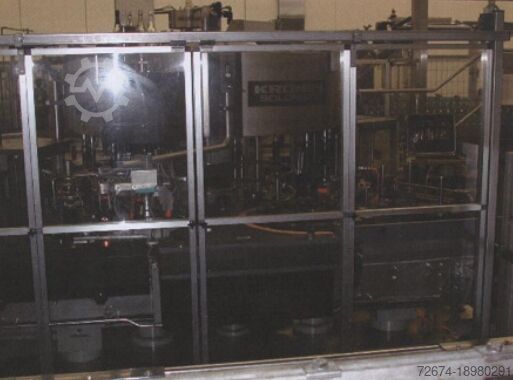 Máquina de produção de bebidas Bottling Krones 18.000 bph Bottling Line Complete Bottling