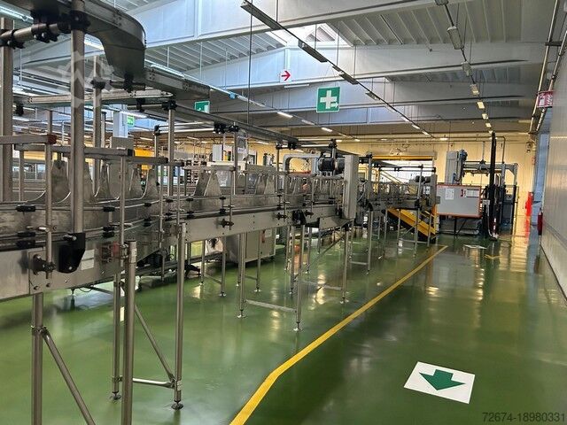 Stroj na výrobu nápojů Bottling Sidel PET Isobaric Bottling Line Complete