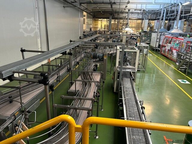 Stroj na výrobu nápojů Bottling Sidel PET Isobaric Bottling Line Complete