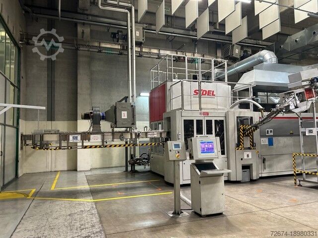 Stroj na výrobu nápojů Bottling Sidel PET Isobaric Bottling Line Complete