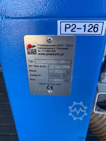 Pískovačka - Tlaková kabina, rok výroby 2019. NEW-TECH Kabina ciśnieniowa typ - KCK-1000-FCP-UC