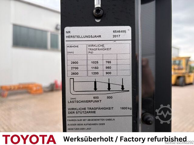 Stivuitor manual Toyota SWE 120 L / Akku neu!