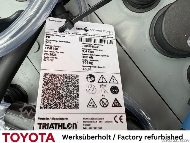Transpalet manual Toyota LPE 200 / Akku neu!