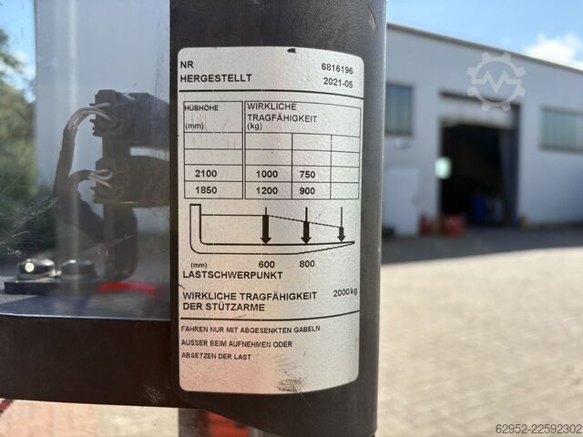 Stivuitor manual Toyota SWE 200 D