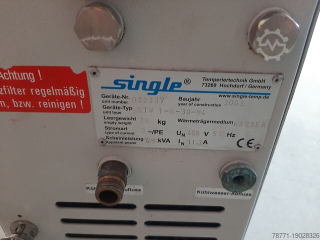 Temperaturregulator Single Temperiertechnik STW 1-6-30-M4