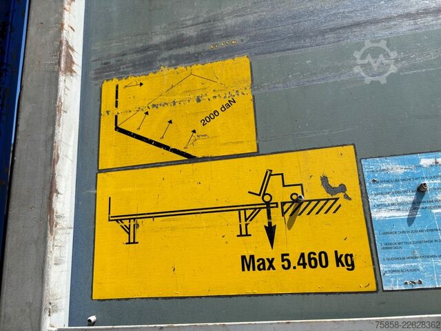  Wecon Wechselbrücke Verzinkt Edscha + Gardine