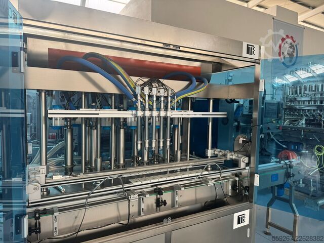 Napełniarka tłokowa S/S TECHMI z 10 tłokami TECHMI MTGF-1000-10