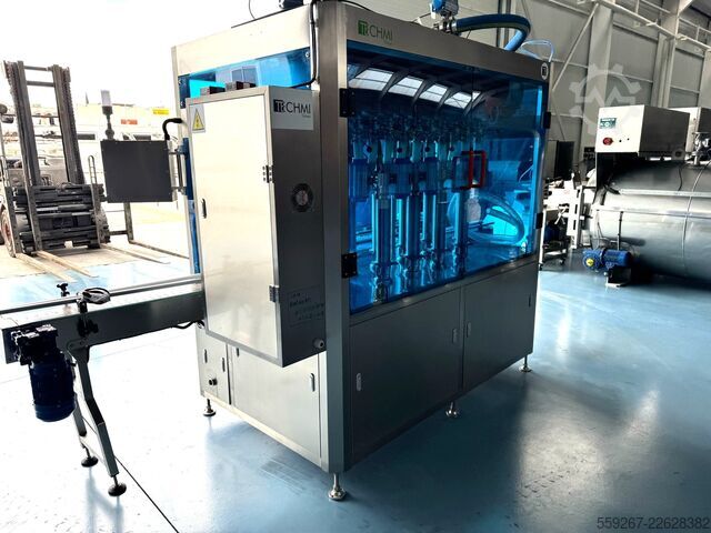 Napełniarka tłokowa S/S TECHMI z 10 tłokami TECHMI MTGF-1000-10
