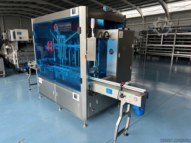 Napełniarka tłokowa S/S TECHMI z 10 tłokami TECHMI MTGF-1000-10