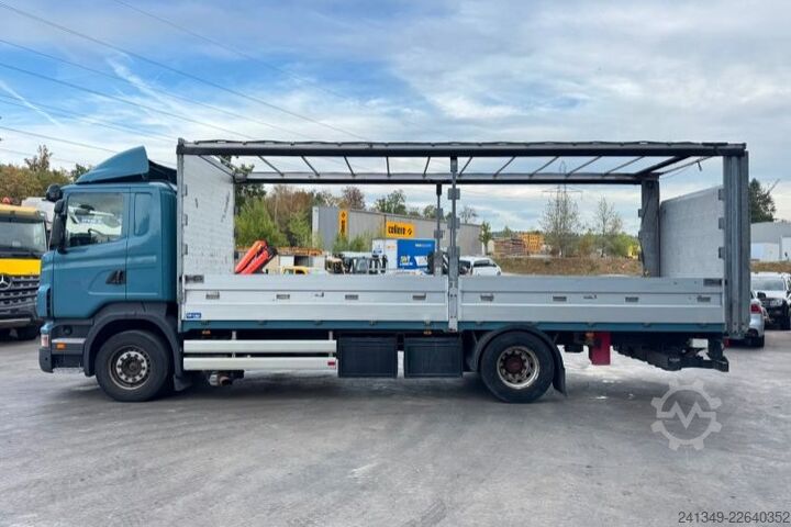 Platós teherautó ponyvával SCANIA R380 4x2
