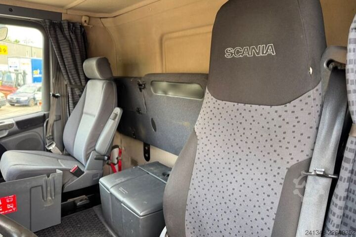 Platós teherautó ponyvával SCANIA R380 4x2