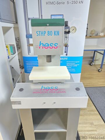 Presă hidraulică Richard Hess MBV GmbH Presse STHP 80KN