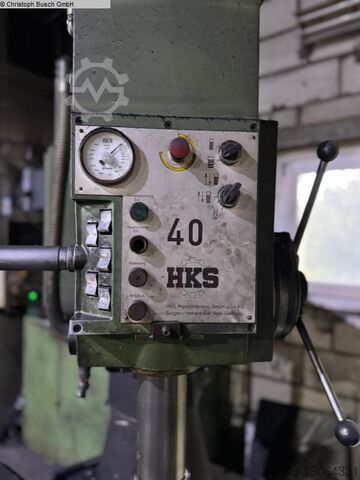 Radyal yüksek hızlı delme makinesi HKS MASCHINENBAU, SINGEN HKS 40