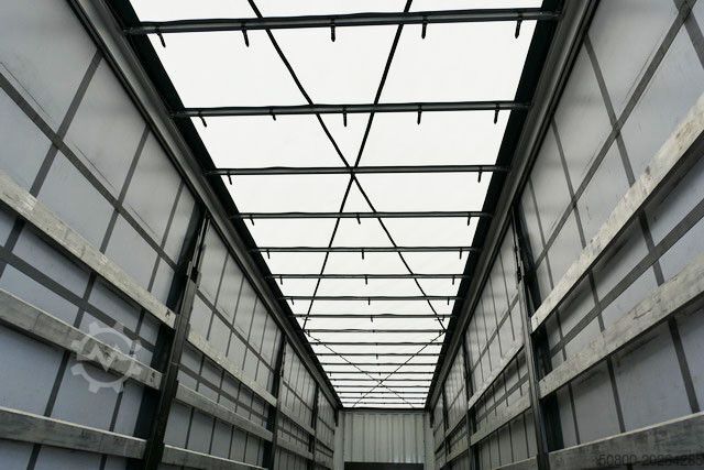 Open oplegger met zeil KRONE SDP 27 eLB50-CS Pro,Alu-Bretter,Edscha,Luft-Lift