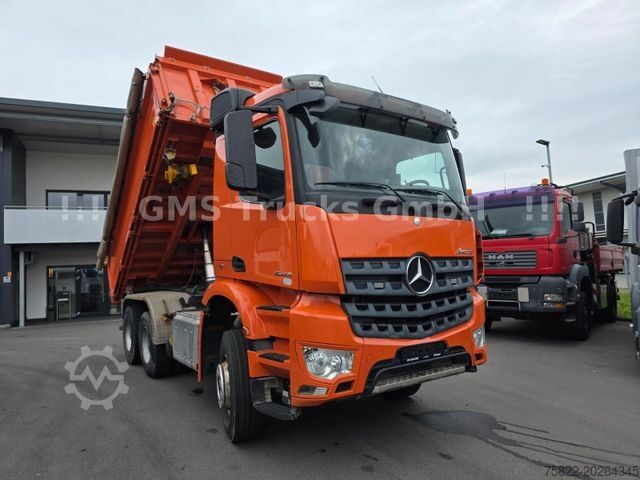Dreiseitenkipper LKW MERCEDES-BENZ Arocs 2645 / 6X4 / Manual / Retarder / BORDMATIK