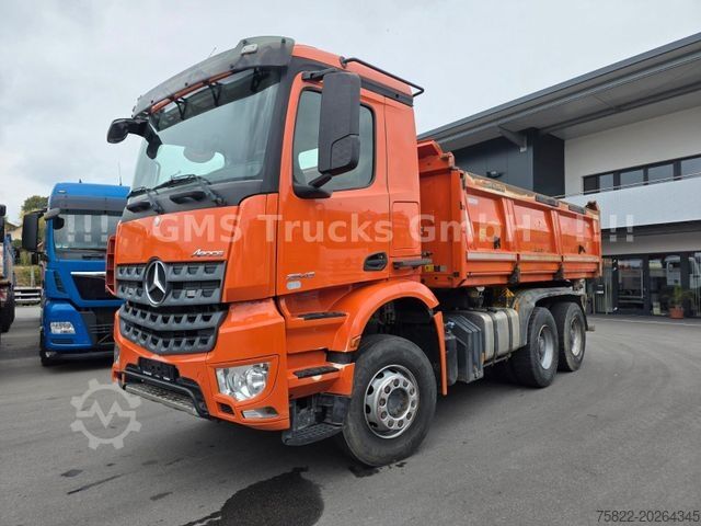Tipper truck MERCEDES-BENZ Arocs 2645 / 6X4 / Manual / Retarder / BORDMATIK