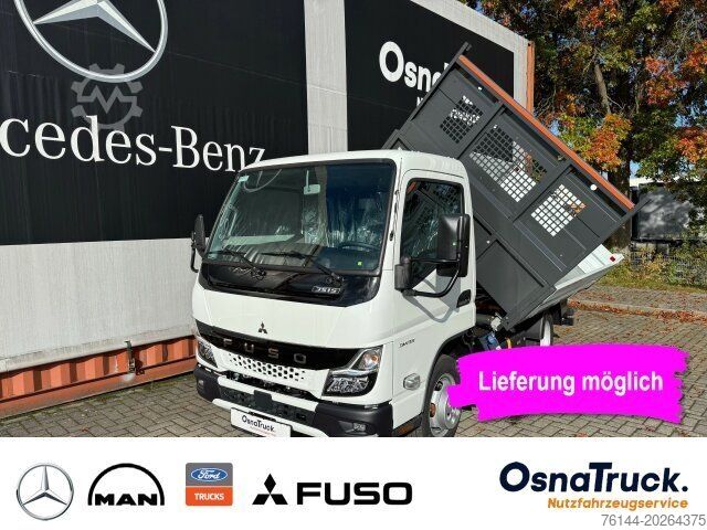 Transporter mit Kipper FUSO 3S15 AMT 3-Seitenkipper Klima,AHK 3,5t,Diff.-Sp.