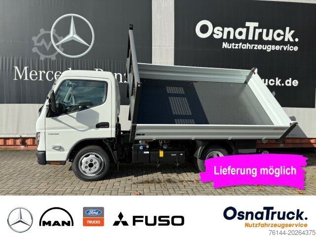 Fourgon benne basculante FUSO 3S15 AMT 3-Seitenkipper Klima,AHK 3,5t,Diff.-Sp.
