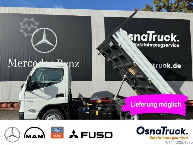 Fourgon benne basculante FUSO 3S15 AMT 3-Seitenkipper Klima,AHK 3,5t,Diff.-Sp.