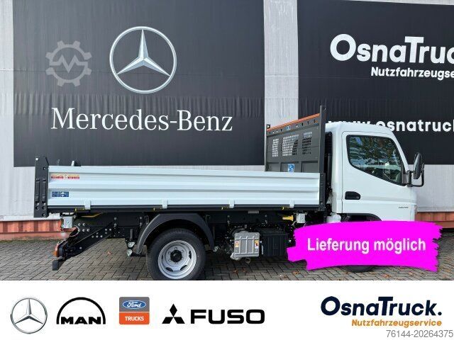 Fourgon benne basculante FUSO 3S15 AMT 3-Seitenkipper Klima,AHK 3,5t,Diff.-Sp.