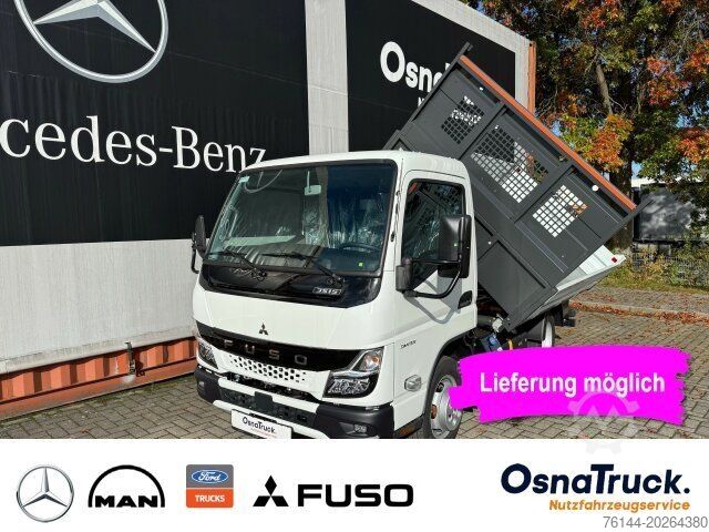 Transporter mit Kipper MITSUBISHI 3S15 AMT 3-Seitenkipper Klima,AHK 3,5t,Diff.-Sp.