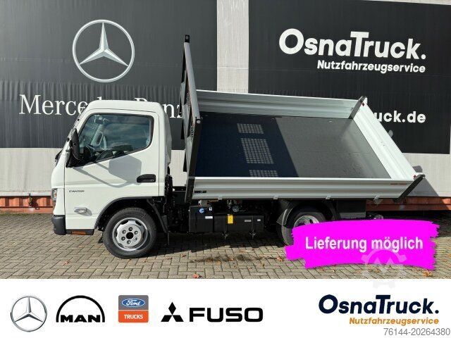 Kiepwagen bestelauto MITSUBISHI 3S15 AMT 3-Seitenkipper Klima,AHK 3,5t,Diff.-Sp.