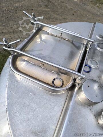 1800-Liter-Edelstahl-Mantelkochkessel, mit Homogenisator APV APV stainless steel Jacketed cooking vessel, with homogeniser