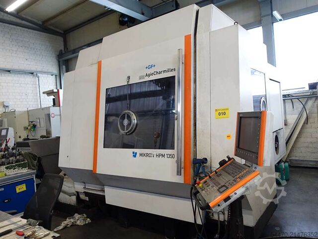 5-assig universeel bewerkingscentrum MIKRON HBM 1350