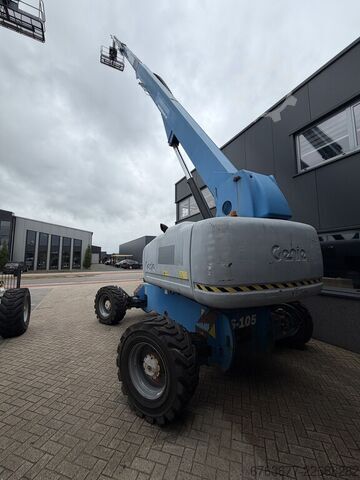GENIE S-105 nacelle télescopique / plateforme élévatrice à flèche 4x4x4 DEUTZ DIESEL 3800h 34M haute GENIE S-105 Telescoop hoogwerker / boomlift 4x4x4 DEUTZ DIESEL 3800uur 34M Werkhoogte 2007