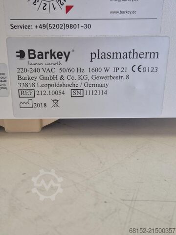 Rozmrażarka plazmowa laboratoryjna Berkey Plasmatherm Berkey Plasmatherm