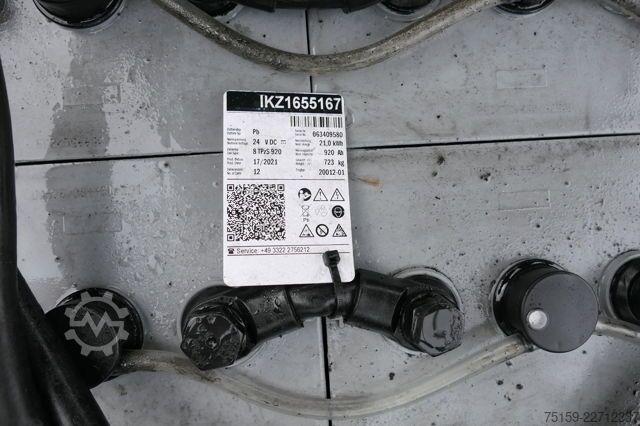 Autre toyota 7FBEST 15 Elektro Batterie 17/2021 3-Rad