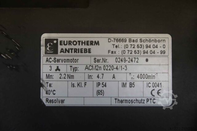 Servomotor Eurotherm ACM2n 0220-4/1-3