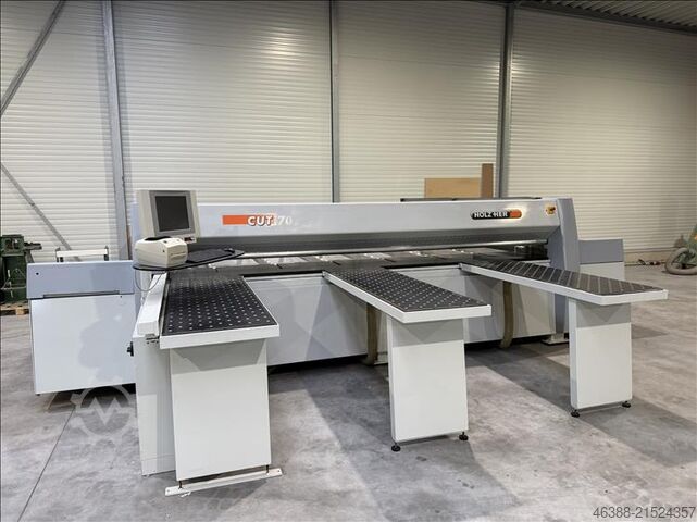 Nyomógerendás fűrész HOLZ-HER Cut 70 6110 -használt- Holz-Her Cut 70 6110