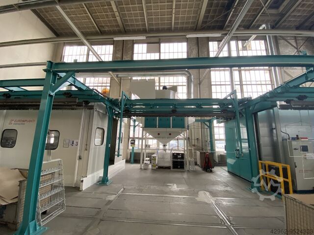 Large Size Powder Coating Line Euroimpianti Komby Multiline 5000