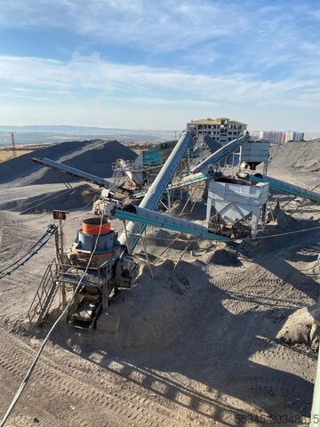 Gebruikte breekinstallaties FABO crushing equipment SECOND HAND 180-300 T/H CRUSHING PLANT