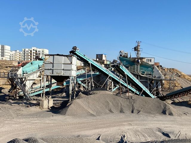 μεταχειρισμένος εξοπλισμός θραύσης FABO crushing equipment SECOND HAND 180-300 T/H CRUSHING PLANT
