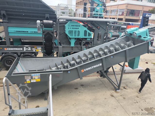 Impianto di lavaggio sabbia / Impianto di lavaggio ghiaia Constmach Sand Washing Machines Screw sand washer (spiral sand washing)