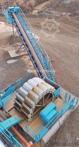 Impianto di lavaggio sabbia / lavatrice per ghiaia Constmach Sand Washing Machine Bucket wheel sand washing machine