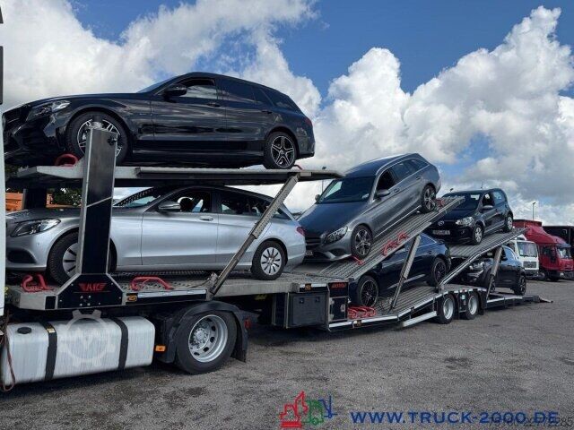 Semirimorchio portacontainer per auto  Aksoylu AKT2 6er Autozug 3 Doppelstock FB 1.Hand