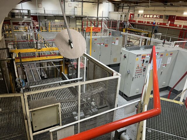 Krones Kettner Sidel Heuft, Robopac, Videojet afvullijn voor glazen flessen (meermalig gebruik) (201 Krones Kettner Sidel Abfülllinie für Glasflaschen (Mehrweg)