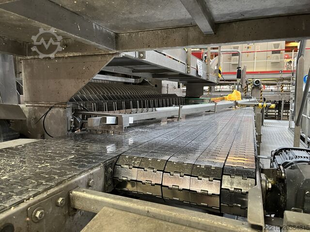 Krones Kettner Sidel Heuft, Robopac, Videojet afvullijn voor glazen flessen (meermalig gebruik) (201 Krones Kettner Sidel Abfülllinie für Glasflaschen (Mehrweg)