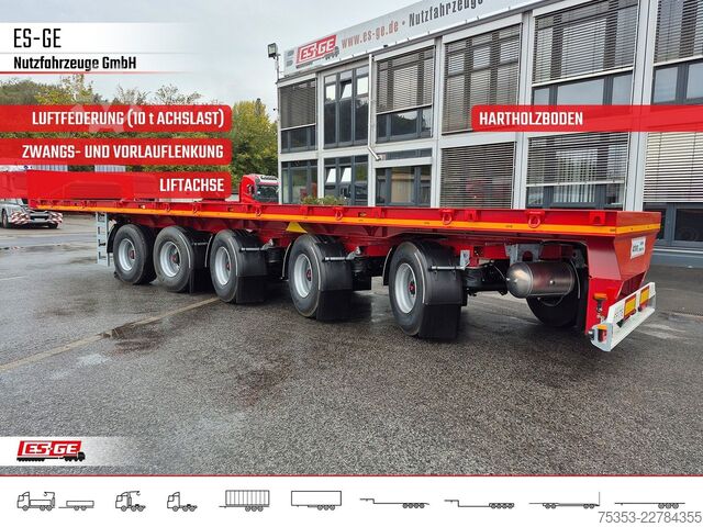 Werkplatform oplegger ES-GE 5-Achs-Ballastauflieger