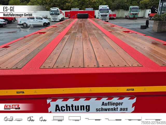 Werkplatform oplegger ES-GE 5-Achs-Ballastauflieger